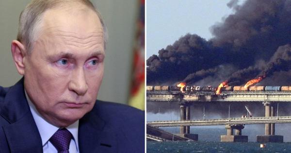 プーチン大統領が断定「クリミア大橋爆発の背後にウクライナ特殊機関」
