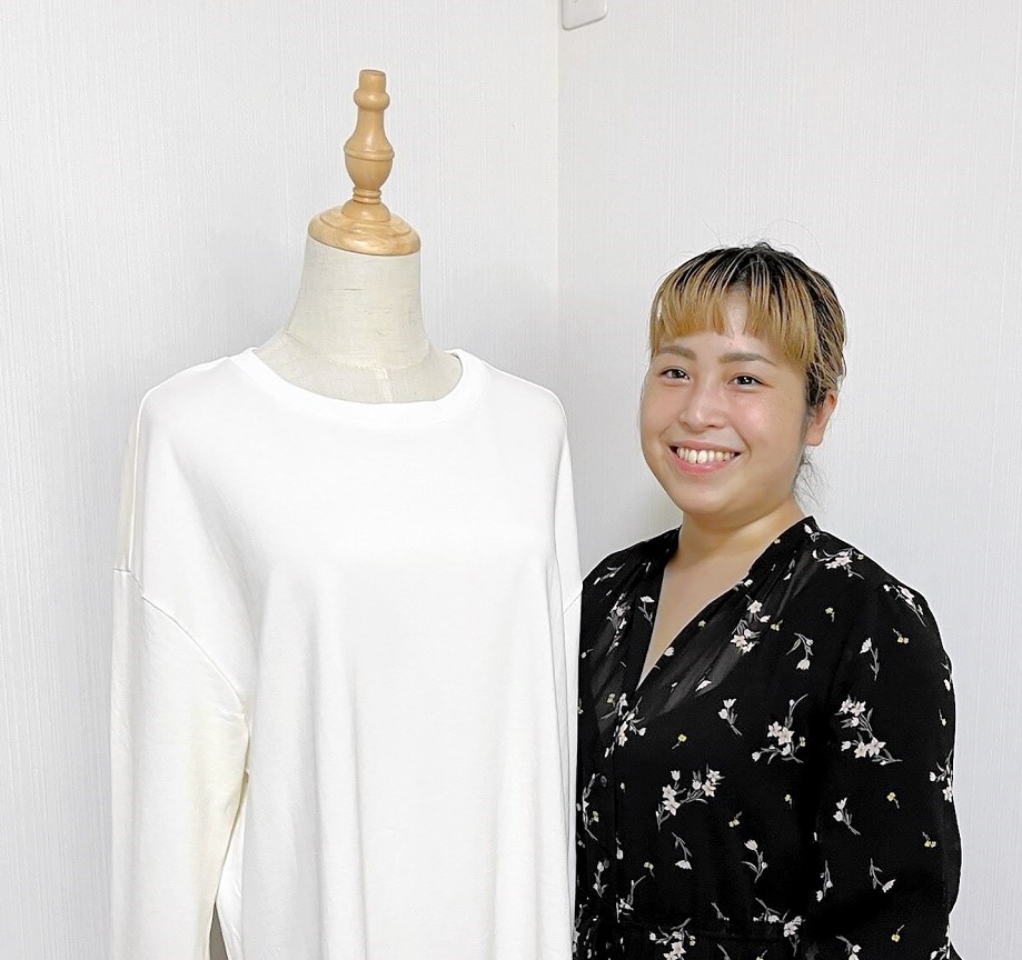 肌に優しい和紙繊維の洋服ブランドを設立へ　福井県越前市の女性、まずロンTを開発