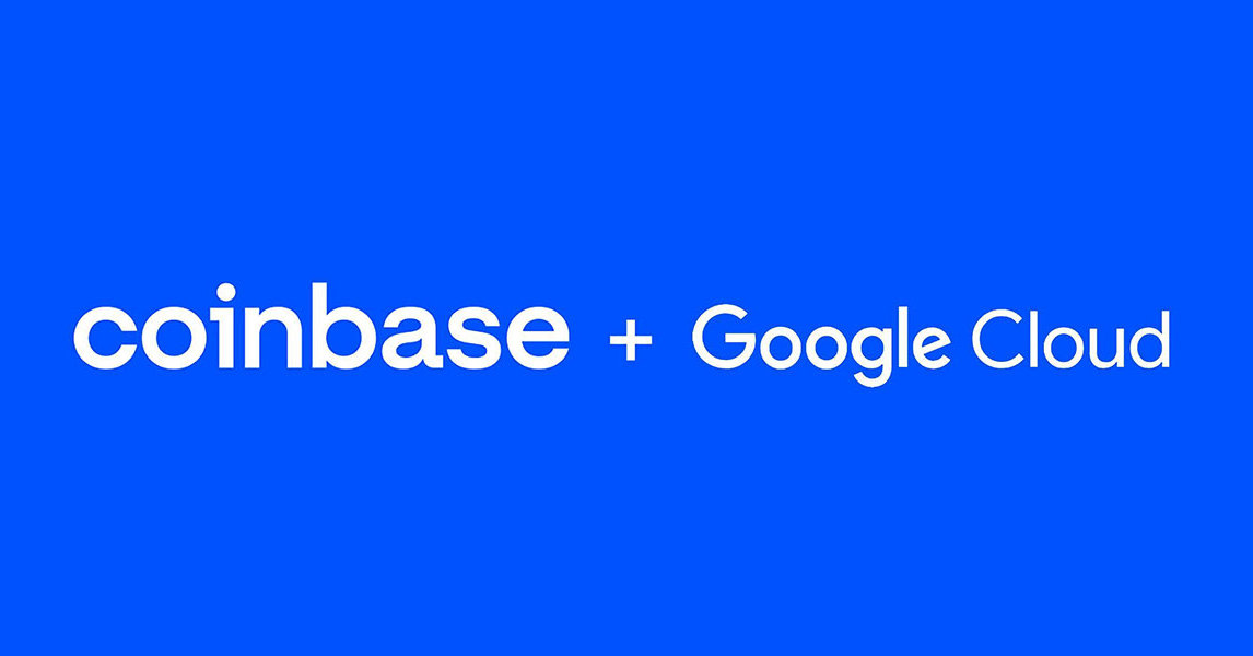 Google CloudとCoinbaseがパートナーシップを発表