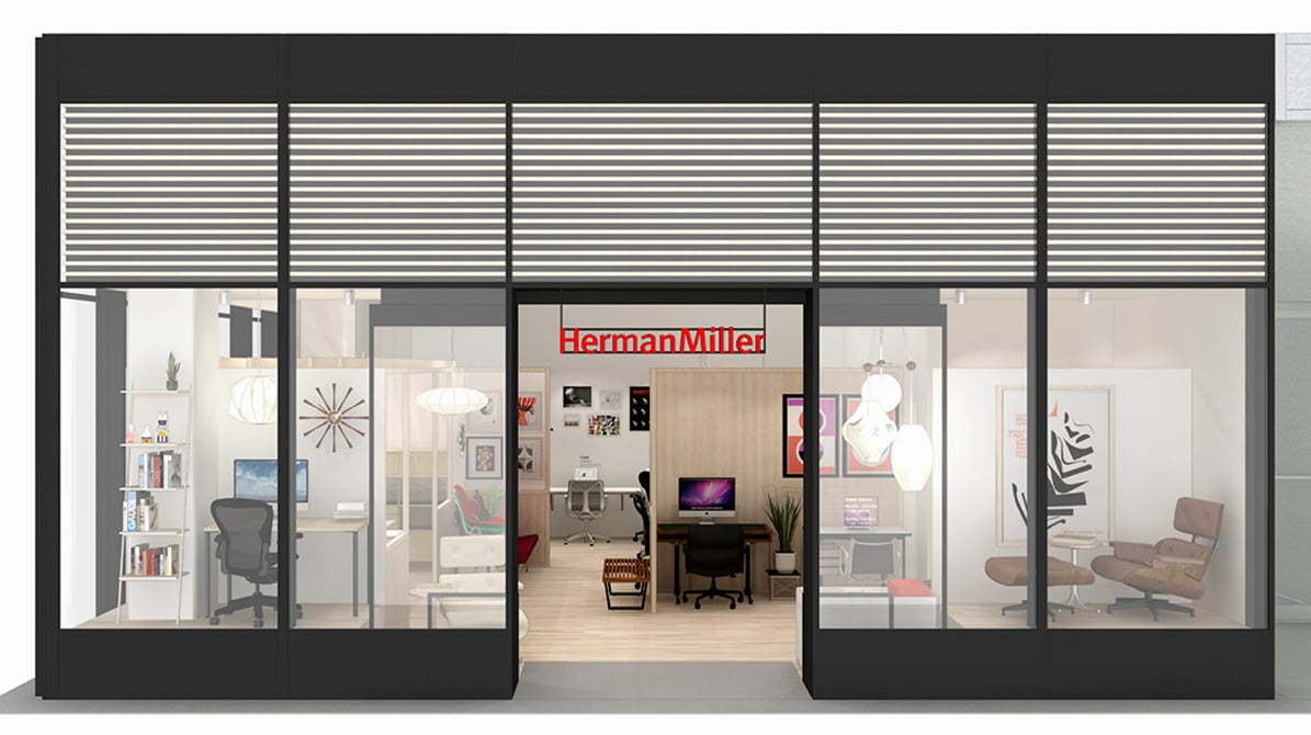 ハーマンミラーが銀座・並木通りに直営店を出店、国内7店舗目