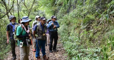 九州・沖縄森林ネットワーク　猪八重渓谷散策し研修