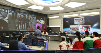 中国宇宙ステーションで3回目の宇宙授業