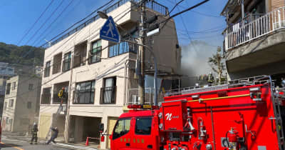 長崎市で建物火災　高齢女性1人がやけどを負い病院に搬送