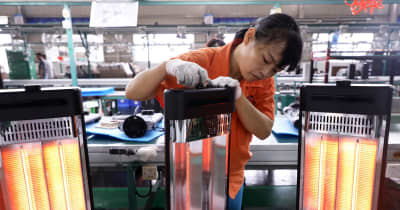 中国の貿易、力強さ維持　暖房器具の輸出好調