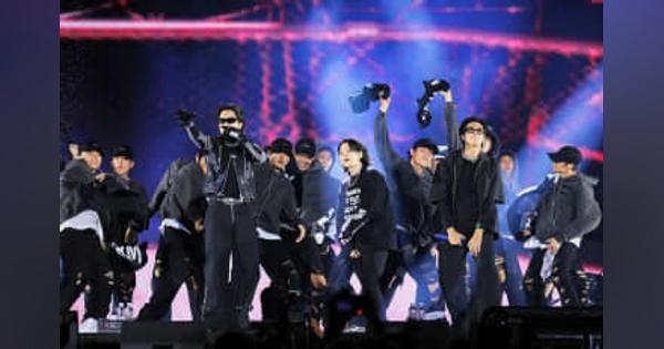 BTS、釜山公演に5万人　メンバーが12月入隊期限