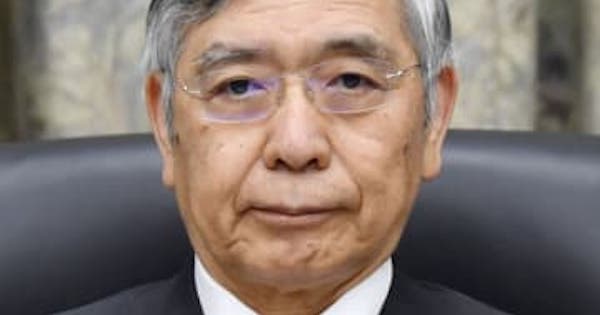 日銀総裁「緩和を継続」　円安、一段と進行の懸念も