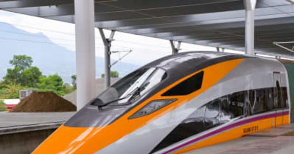 中国製のジャカルタ－バンドン高速鉄道向け車両、バンドンで公開