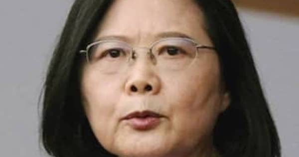 台湾、中国との統一に断固反対　「民主主義と自由守る」