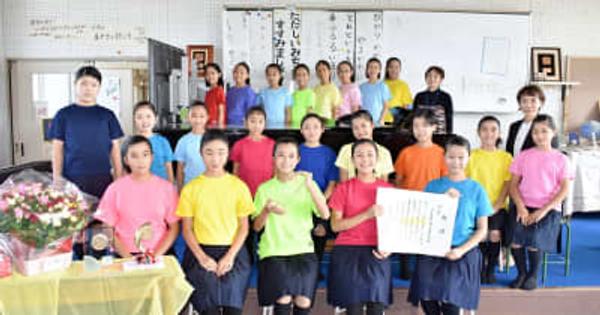 伊万里小（伊万里市）のコーラス部、NHK全国学校音楽コンクール小学の部で銅賞