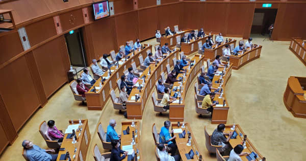 嘉手納基地「防錆整備格納庫」　移設計画見直し求める決議を可決　沖縄県議会