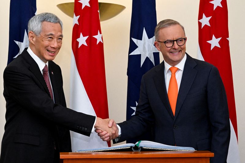 豪・シンガポール、「グリーン経済」協定締結　投資拡大へ