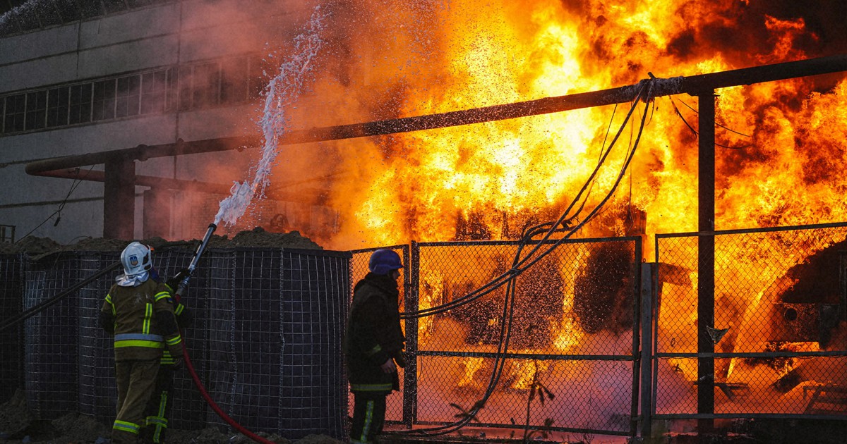 ロシア、ウクライナ西部の火力発電所を攻撃　インフラ被害続く
