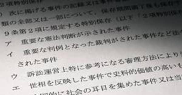 「少年A」の全記録、裁判所が廃棄　神戸連続児童殺傷、家裁「運用、適切でなかった」　内規に抵触か