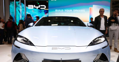 中国の電気自動車、パリモーターショーに登場