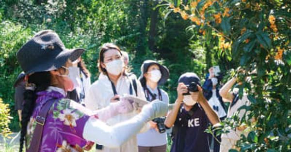 こども自然公園で鈴木さんが自然の撮影方法を伝授　横浜市旭区