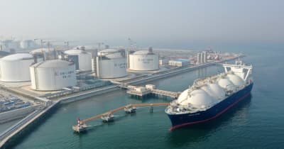 天津LNG受け入れ基地、液化天然ガスの荷揚げピーク