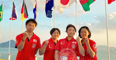 北村山高セーリングチーム、全レース完走　アジア太平洋選手権