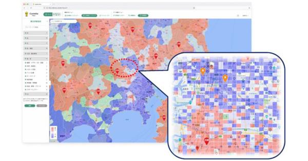 三井住友カード、決済データを基にした消費分析地図サービス