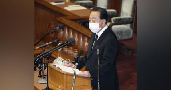 野田元首相が安倍氏追悼演説　闘う政治家、気遣いの人