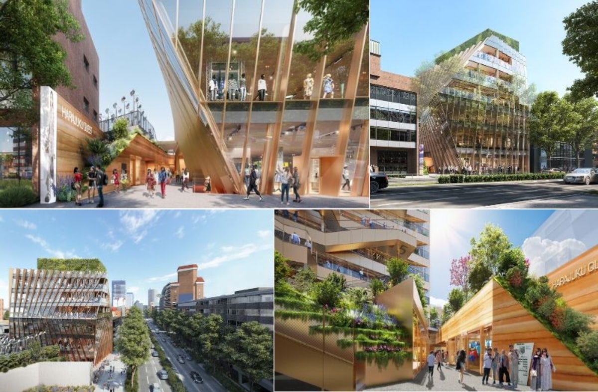 NTT都市開発、新生「原宿クエスト」工事に着手 原宿・表参道エリアの新たなランドマークに　竣工は2025年春予定