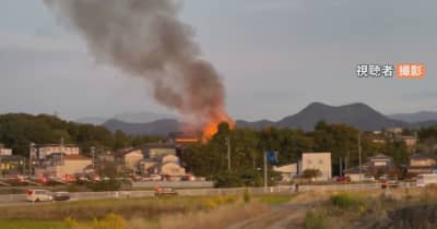 「1階から火が出ている、早く来て」石川県加賀市の住宅で火事