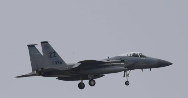 嘉手納F15戦闘機、来年54機退役　F22が巡回駐留へ　英紙報道