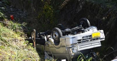 軽トラックが川へ転落　運転手の75歳男性死亡　岐阜・高山市