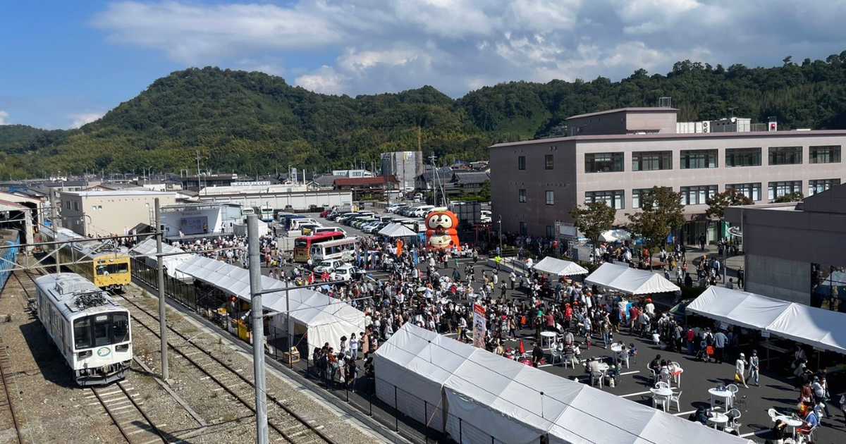 滋賀・近江鉄道無料デー大盛況　利用客増へ沿線自治体と協力
