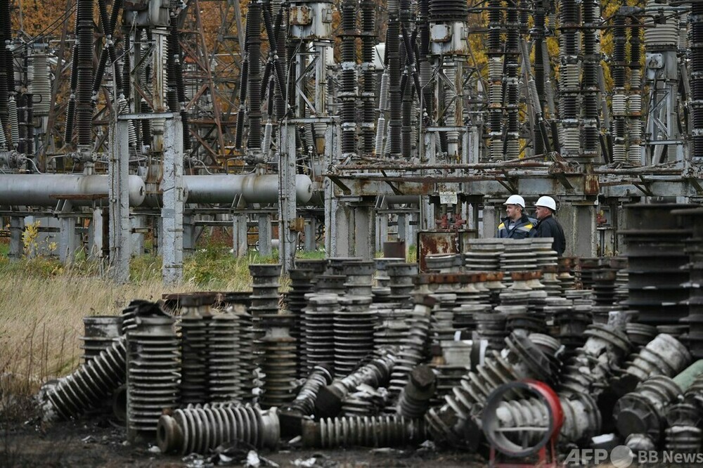 ロシア、ウクライナのエネルギー施設に「高精度」攻撃と主張