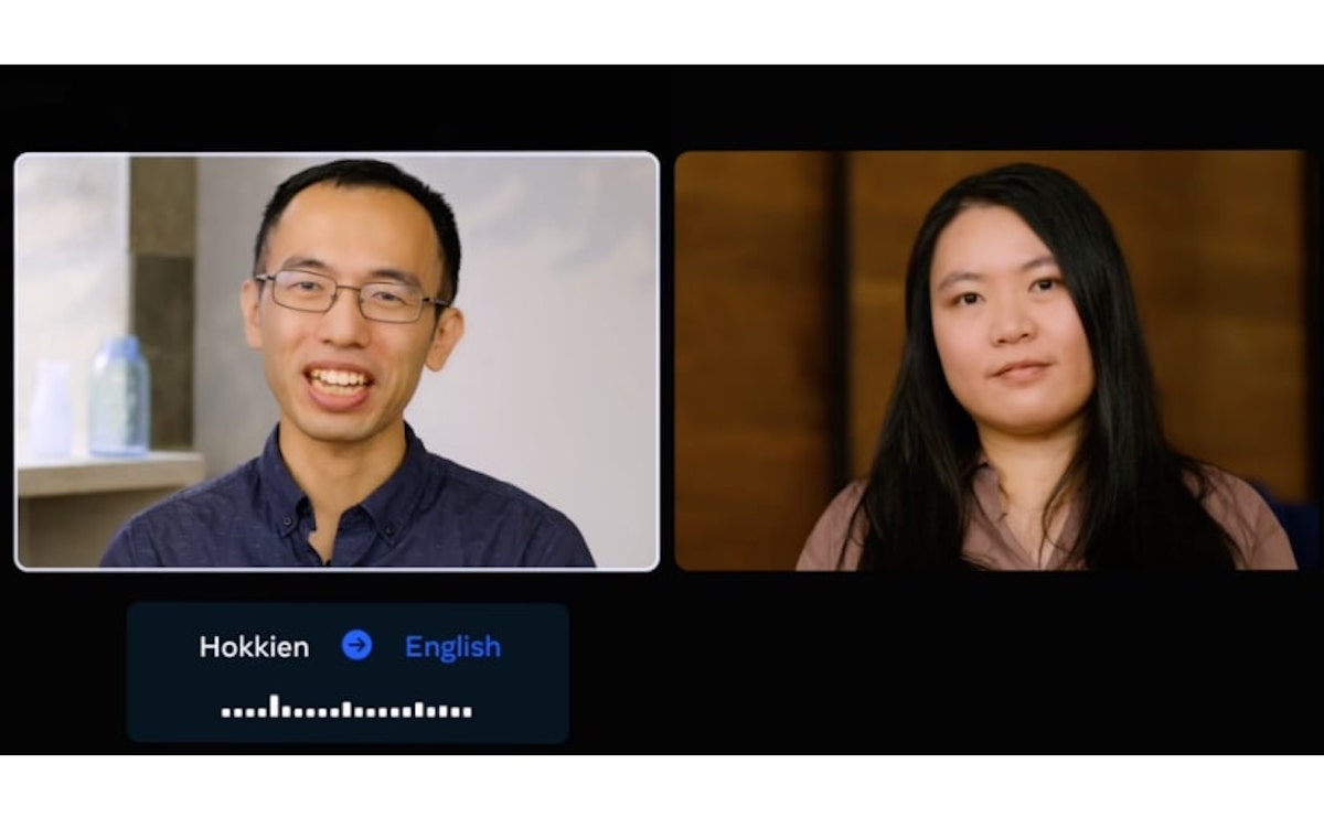 米Meta、文字のない口頭言語をリアルタイム翻訳する新しいAI技術を発表