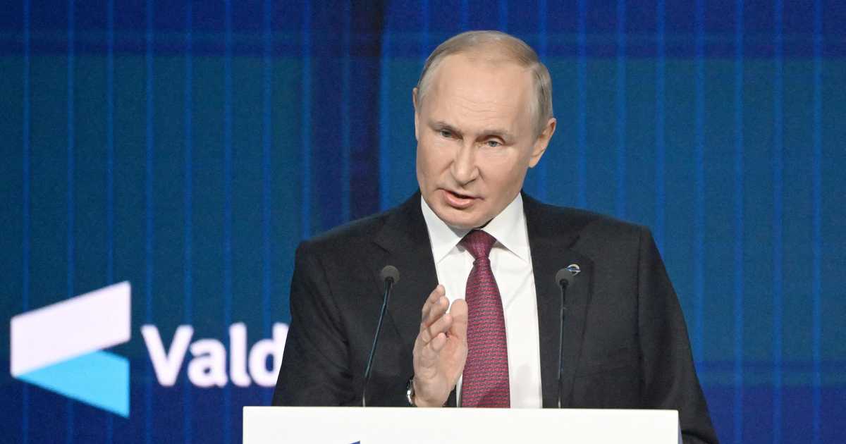 プーチン氏、電力攻撃の続行示唆　Ｇ２０出席「未定」