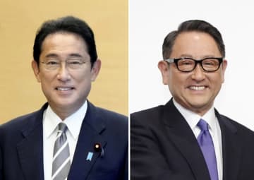 岸田首相、トヨタ社長と対話へ　脱炭素、賃上げ巡り議論