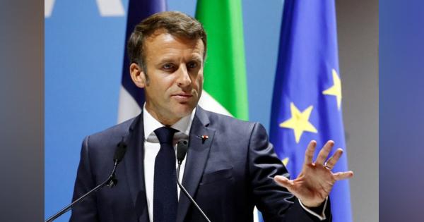 仏大統領、ウクライナの越冬支援表明　12月にパリで支援会合開催