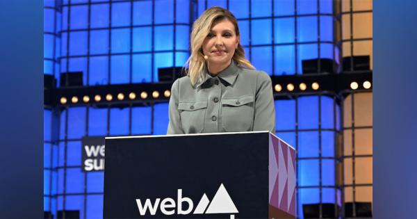 ウクライナ大統領夫人がWeb Summitを訪問、テック業界に支援要請