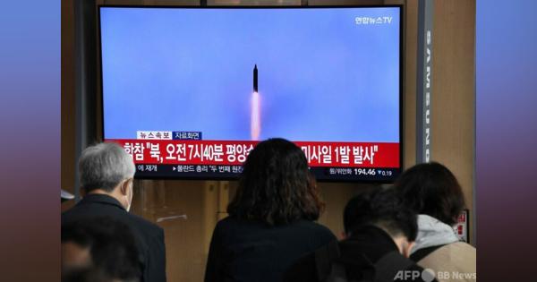 北発射のICBM、失敗か 韓国軍
