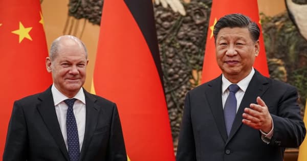ショルツ独首相、習中国主席と会談　ロシアへの働きかけ求める