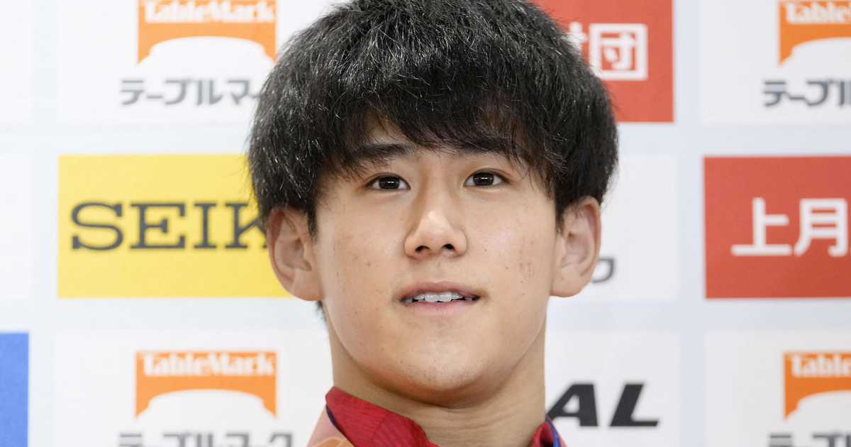 個人総合を初制覇の橋本大輝「やり切った感じはすごい」　体操日本代表が帰国