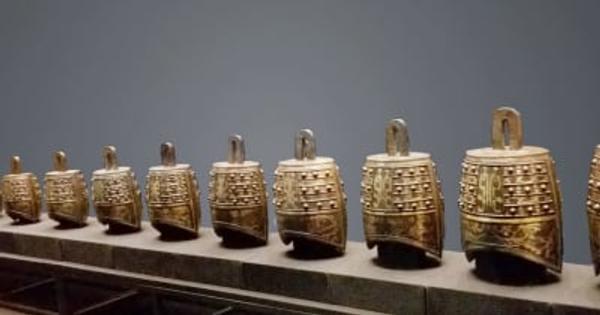 よみがえる2千年前の鐘の音　漢代の編鐘で現代の楽曲を演奏