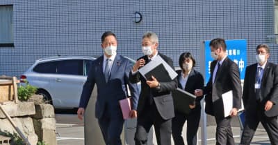 横田めぐみさん拉致現場を和田義明副大臣が視察　「切迫感を持って、問題解決に取り組む」・新潟