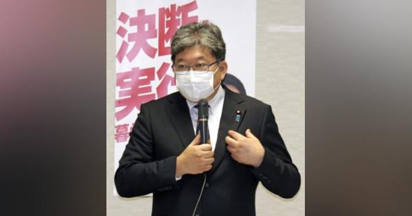 地方での改憲議論を要請　萩生田・自民政調会長