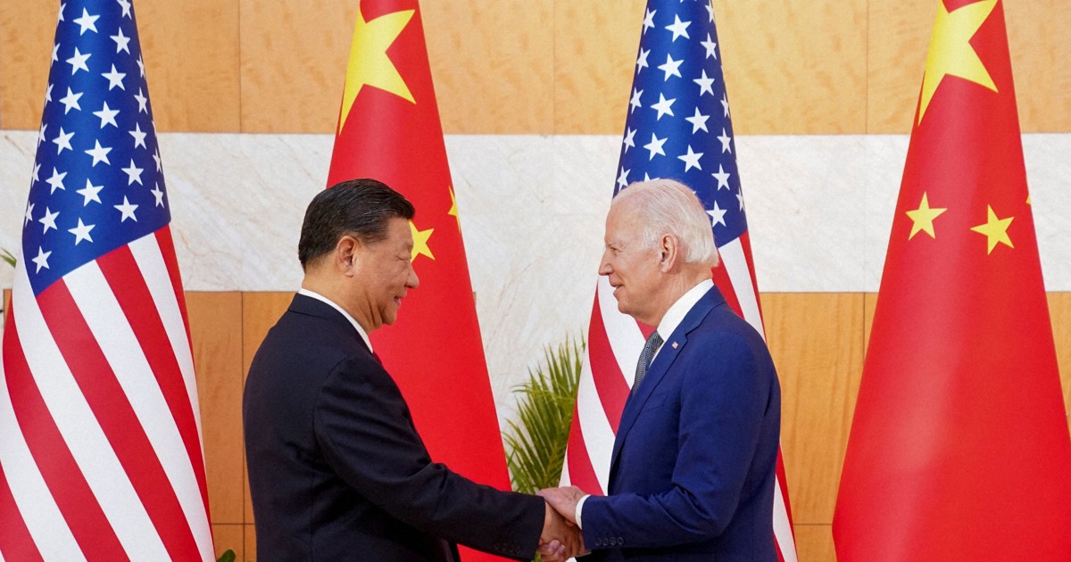 米、中国の台湾侵攻に警戒感　「まず継続的な意思疎通」　首脳会談