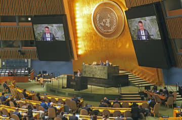 ロに賠償求める決議採択　ウクライナ侵攻で国連総会