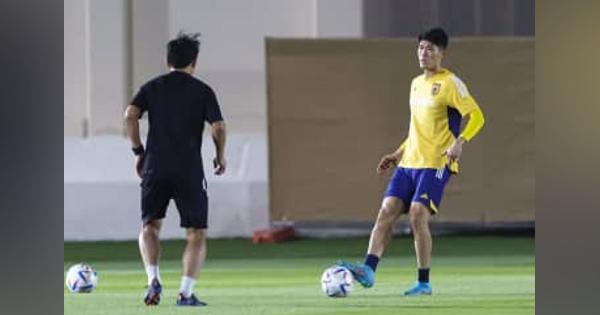 冨安、田中が急ピッチで調整　W杯に臨むサッカー日本代表