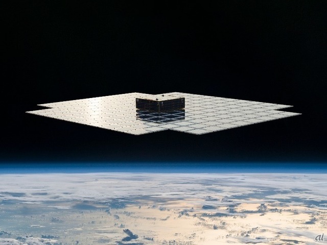 楽天モバイルが導入めざす衛星通信AST、アンテナ展開成功--スマホとつながるか試験へ
