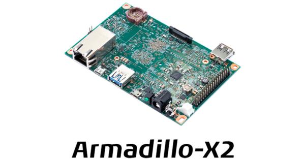 アットマークテクノ、NPU搭載小型省電力CPUボード「Armadillo-X2」を発表