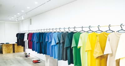 古着Tシャツ 抗菌・防臭再生　高岡のデザイン事務所「ROLE」、循環消費 仕組みつくる