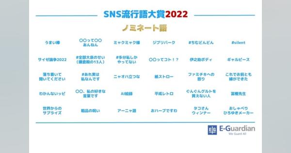 冨樫先生・平成レトロSNS流行語大賞2022ノミネート発表