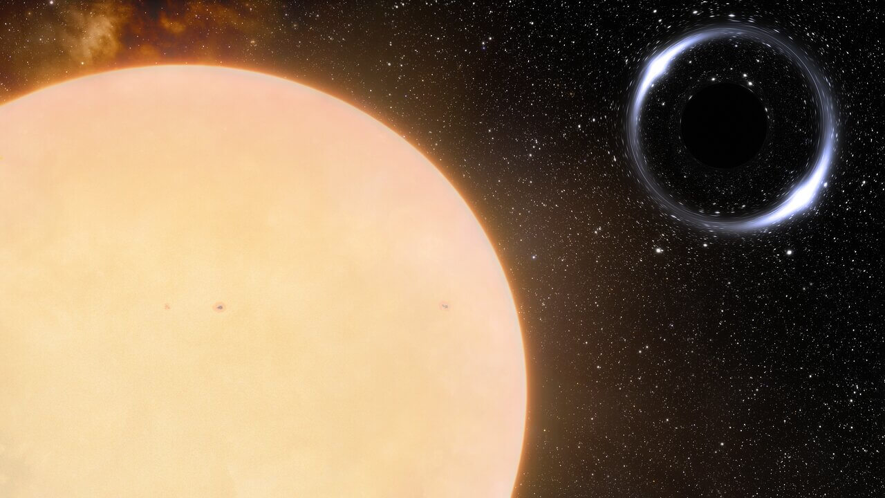 観測史上地球に最も近いブラックホール「Gaia BH1」を発見
