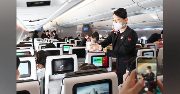 JAL、日本初CO2実質ゼロのフライト　SAF搭載A350で羽田から沖縄へ