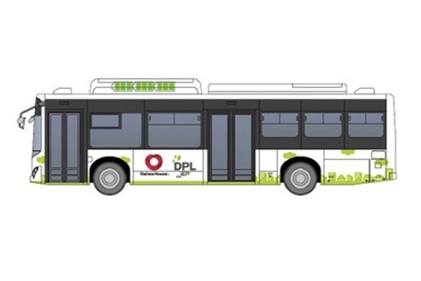 従業員送迎バスにEVバスを導入、環境に配慮した物流施設を開発